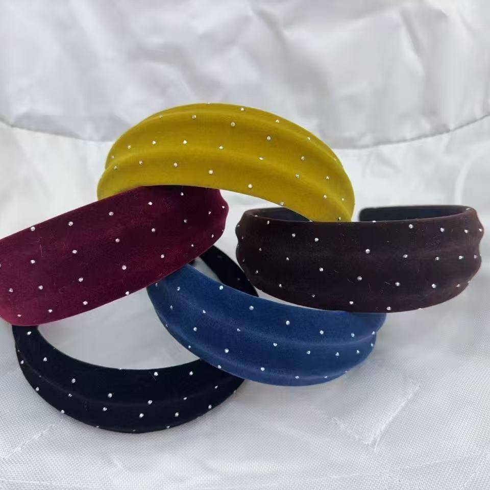Korean-Style Aurora Light High Skull Top Headband for Women - Versatile and Trendy Hair Accessory