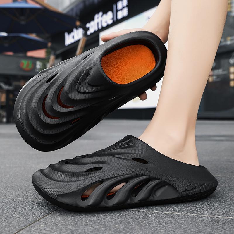Pánské pantofle Sandály Boty pro muže Plážové Měkké a pohodlné Protiskluzové Vnitřní a venkovní Odolné proti opotřebení Větrací Unisex nové