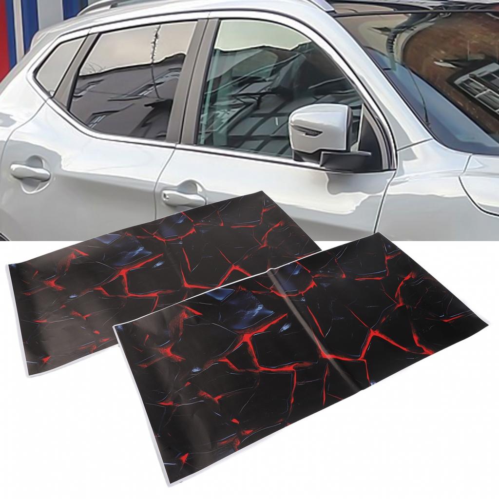 3D Car Decal B-Pillar Decoration Waterproof Sticker Fashionable Car Decoration