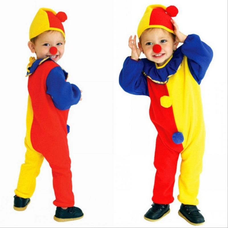 Halloween Children's Clown Costume June 1st Children's Day Stage Performance Costume Masquerade Circus Clown Costume