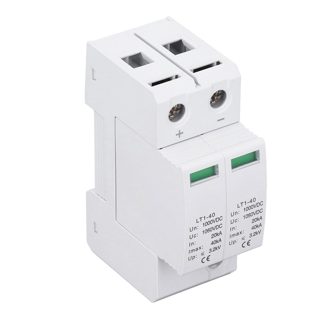 Přepěťová ochrana 2P Zpomalovač hoření Modulární Fotovoltaická Přepěťová Ochrana pro Rezidenci