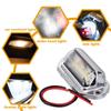 1/2 Stück Auto Kennzeichenbeleuchtung Universal 6 LED LKW Wohnmobil Anhänger Heck Kennzeichen Weiß Leuchtmittel Wasserdicht 12-24V