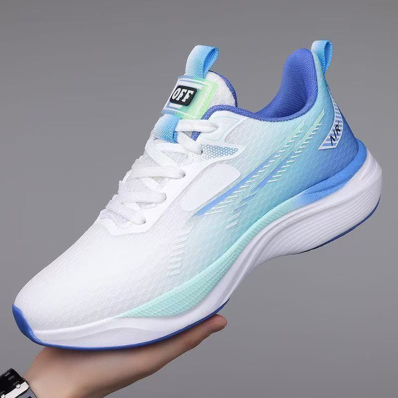 Couple models, can be worn in all seasons, breathable and versatile soft-soled lightweight sports shoes, walking shoes, trendy mesh, casual shoes