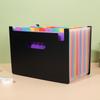 13/25 Pockets Accordion File Folder A4 Multi-Layer File Bag Portable Expanding File Box  Student