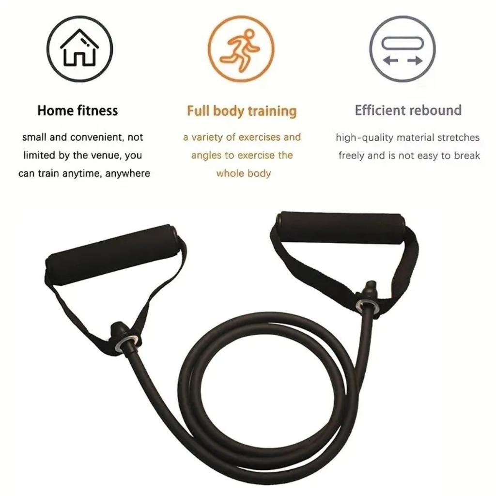 Resistance Bands with Handles – Home Gym Strength Training Set for Men & Women