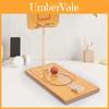 Gioco di lancio del basket in legno per bambini con design creativo e interazione genitore-figlio
