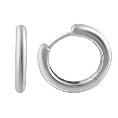 Silver Earrings Without Stones (2078685)