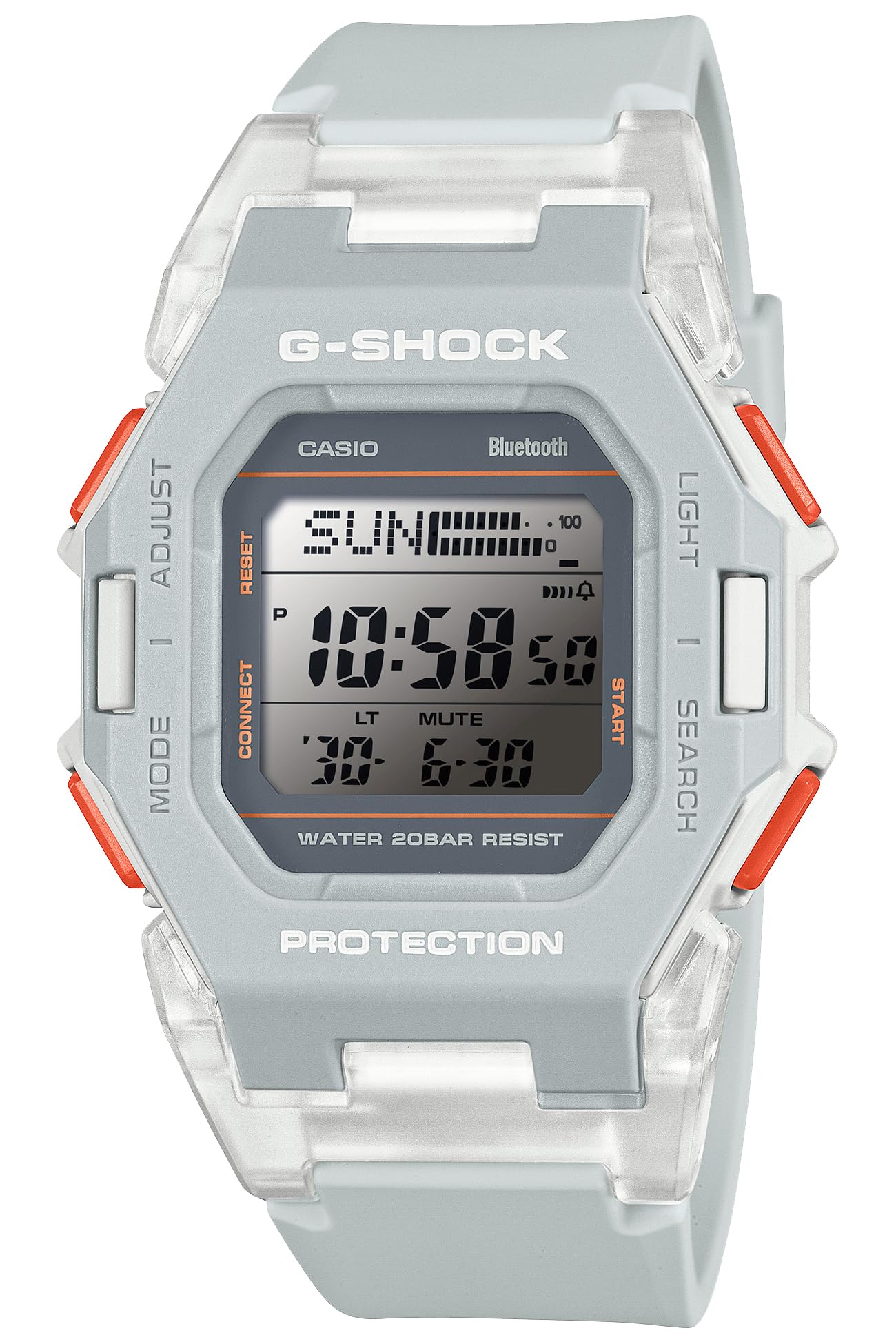 

Часы с Bluetooth Серые [Casio] G-Shock GD-B500S-8JF Мужские