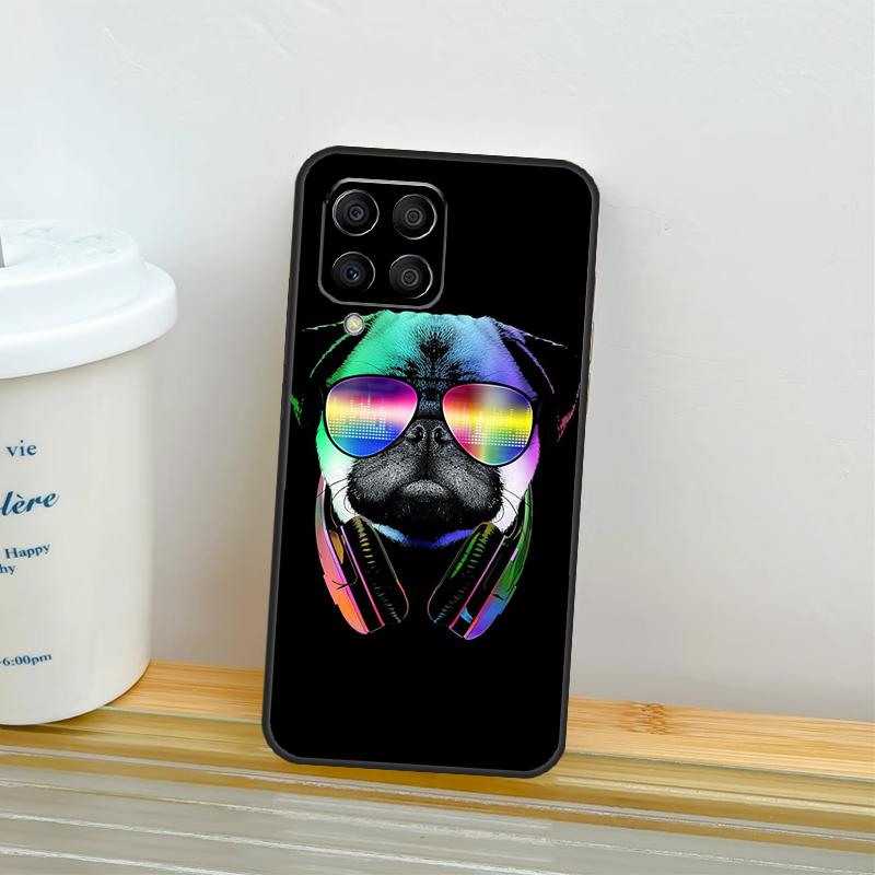 Cute Pug Dog Case For Samsung Galaxy M21 M31 M11 M13 M54 M34 M14 M56 M36 M16 M53 M32 M52 M35 M55 M15 M06