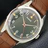 HAND-WINDING VINTAGE HMT INDIAN MENS BROWN COLOR DIAL WATCH A702807-1 R211-a702807