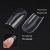 Seamless Manicure: Square to Water Drop Shape Oval Wearable Nails Fake Fingernail Stickers