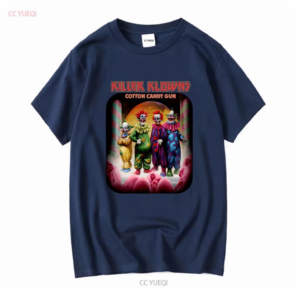 Killer Klowns from Outer Space Movie T Shirt size Small long or short sleeves vintage Washed Casual Unisex fashion