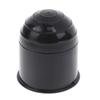 1Pc Black/Silver Trailer Ball Head Protective Cover Car Tow Bar Ball Cover Plastic Truck Hitch Trailer Protector Cap Car Parts