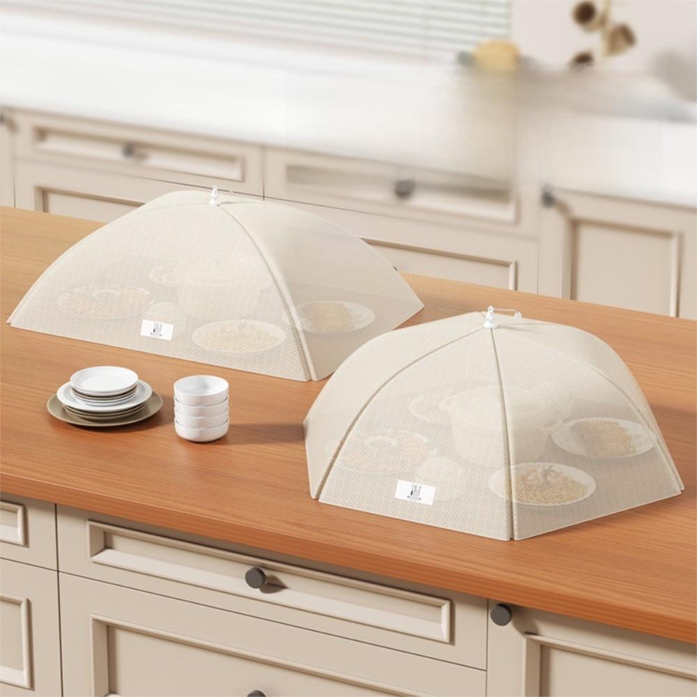 Washable Dish Cover Foldable Insect Proof Cover New Food Cover Dining Table
