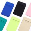 Back Cover Elastic Card Sleeve Cell Phone Pouch Phone Card Holder Phone Wallet Stick Wallet Case
