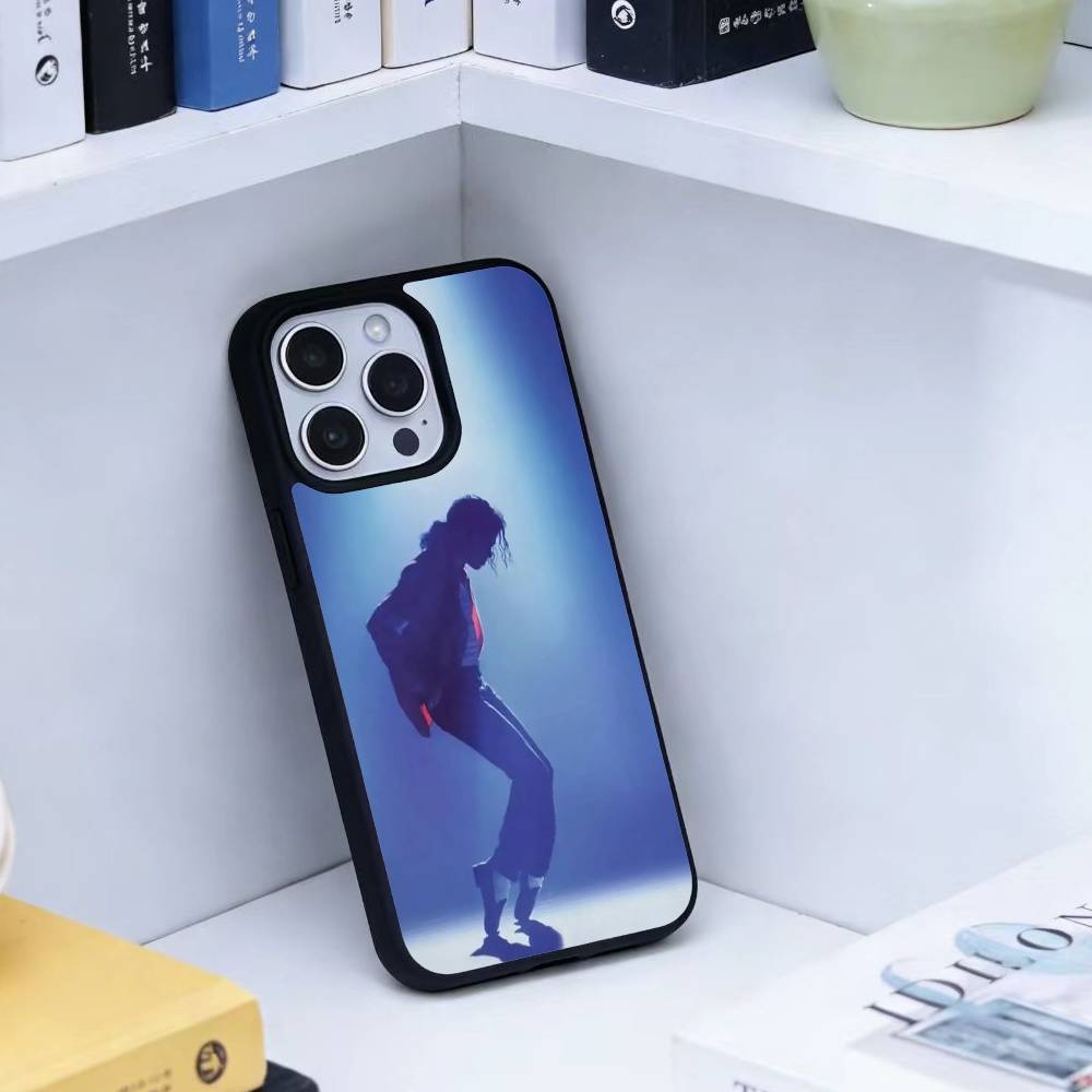 Singer Michael J-Jackson  Phone Case For iPhone 14,16,15,13,17,12,Plus,Pro,Max Magnetic For Magsafe Frosted Cover