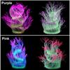 New Flexible Style Silicone Aquarium Coral Anemone Decoration Artificial Fish Tank Sea Anemone Ornament Glowing In Light