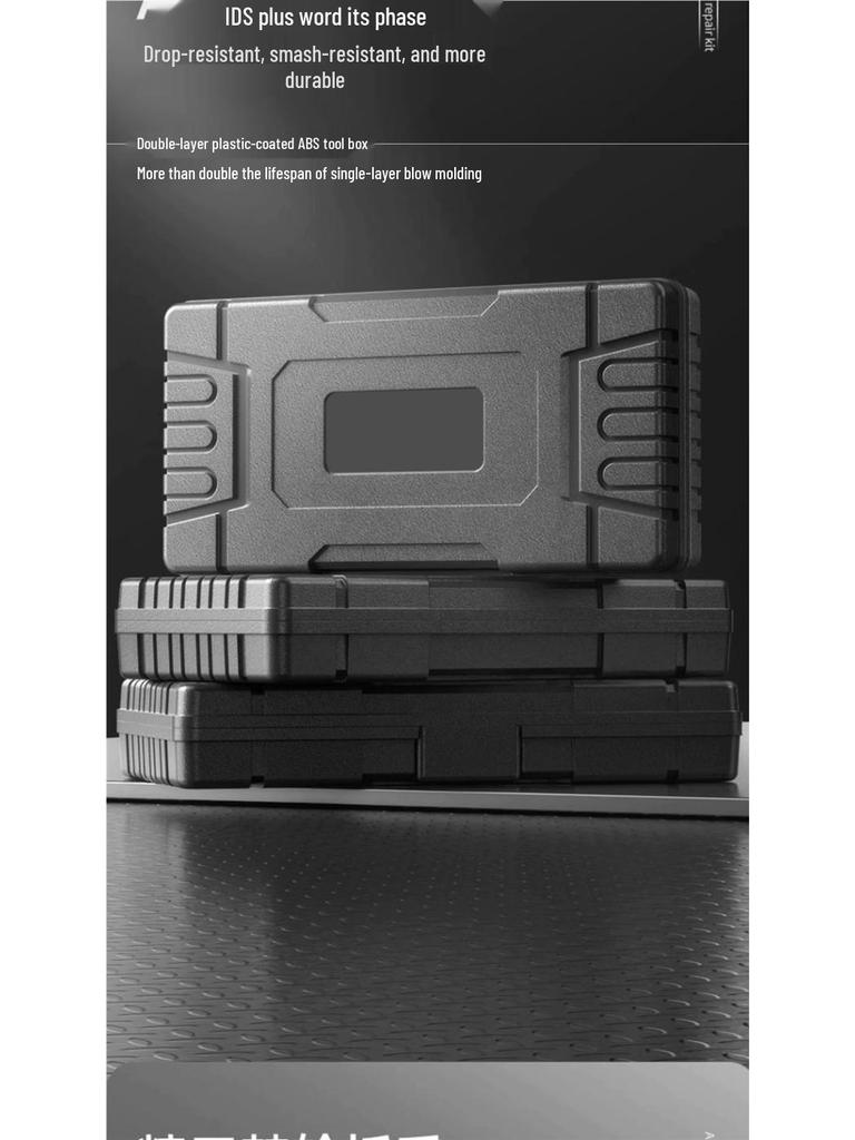 46-Piece Multifunctional Socket Wrench Set for Auto, Motorcycle, and Household Repair