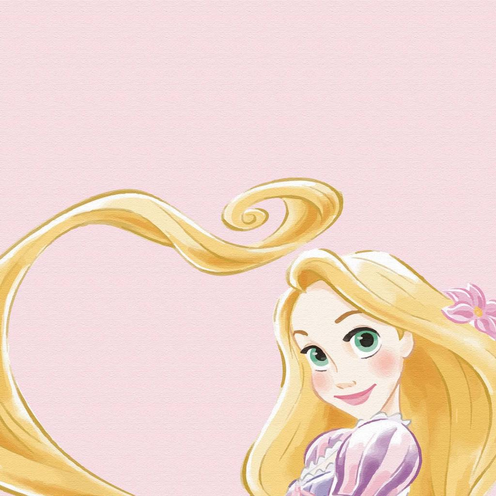 Lib Art Deli Rapunzel Poster 20cm X Disney Made In Lightweight Panel, 20cm, Princess, Japan, Fabric, IKE-DSNY-2106-29
