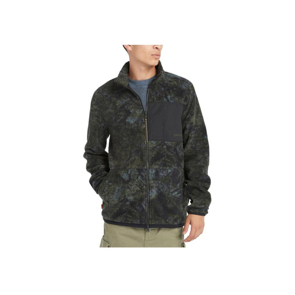 Timberland Outdoor Warm Fleece Jacket Camouflage Print Men Jacket A6KES-DX0