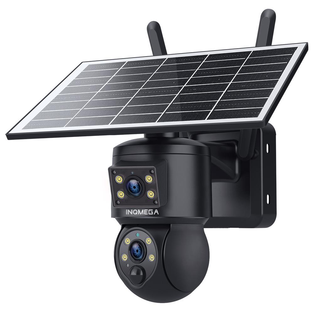 4G Solar-Powered 6MP HD Dual Lens Smart Camera with Full Color Monitoring & Remote Access