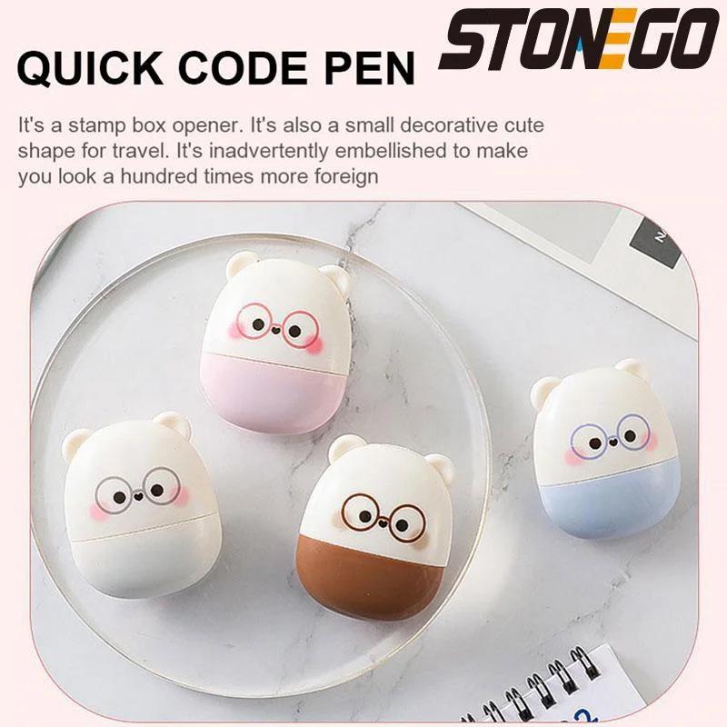 2 in 1 Confidential Seal Roller Garbled Code Applicator Box Opener Multifunction Graffiti Cover Office School Supplies