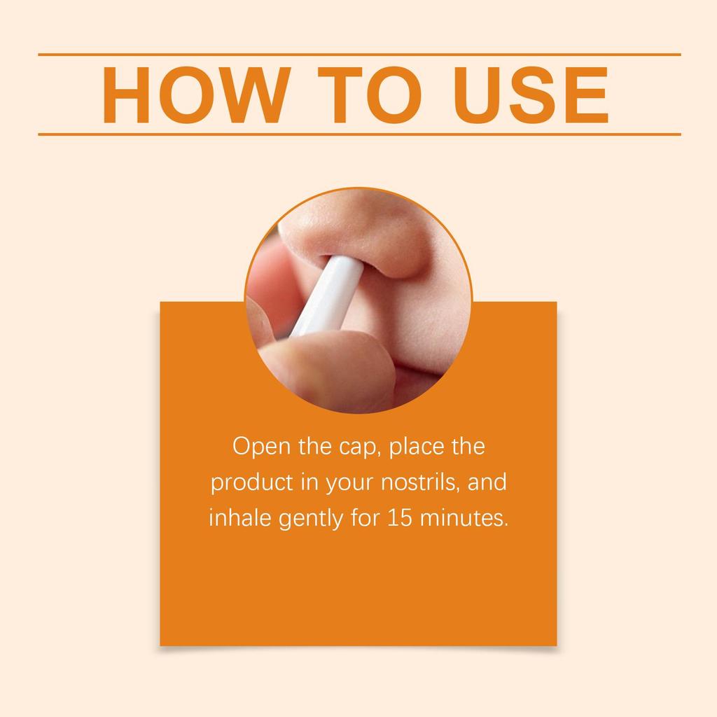 1,8 ml Nasensauger für Männer Lindert verstopfte Nase und juckende Nase Körperliches Unbehagen Steigert die Vitalität Tragbarer Nasensauger