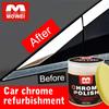 Car Door Handle Window Chrome Bright Strip Repair Metal Polishing Shine Renovation Paste Water Damage Rust Oxidation Removal