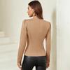 Women's 2025 Elegant Solid Color Slim Fit Long Sleeve Blazer Jacket