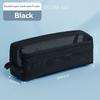 Double Layer Mesh Pen Bag Large Capacity Transparent Stationery Storage Bag Multifunctional Zipper Exam Supplies Organizer