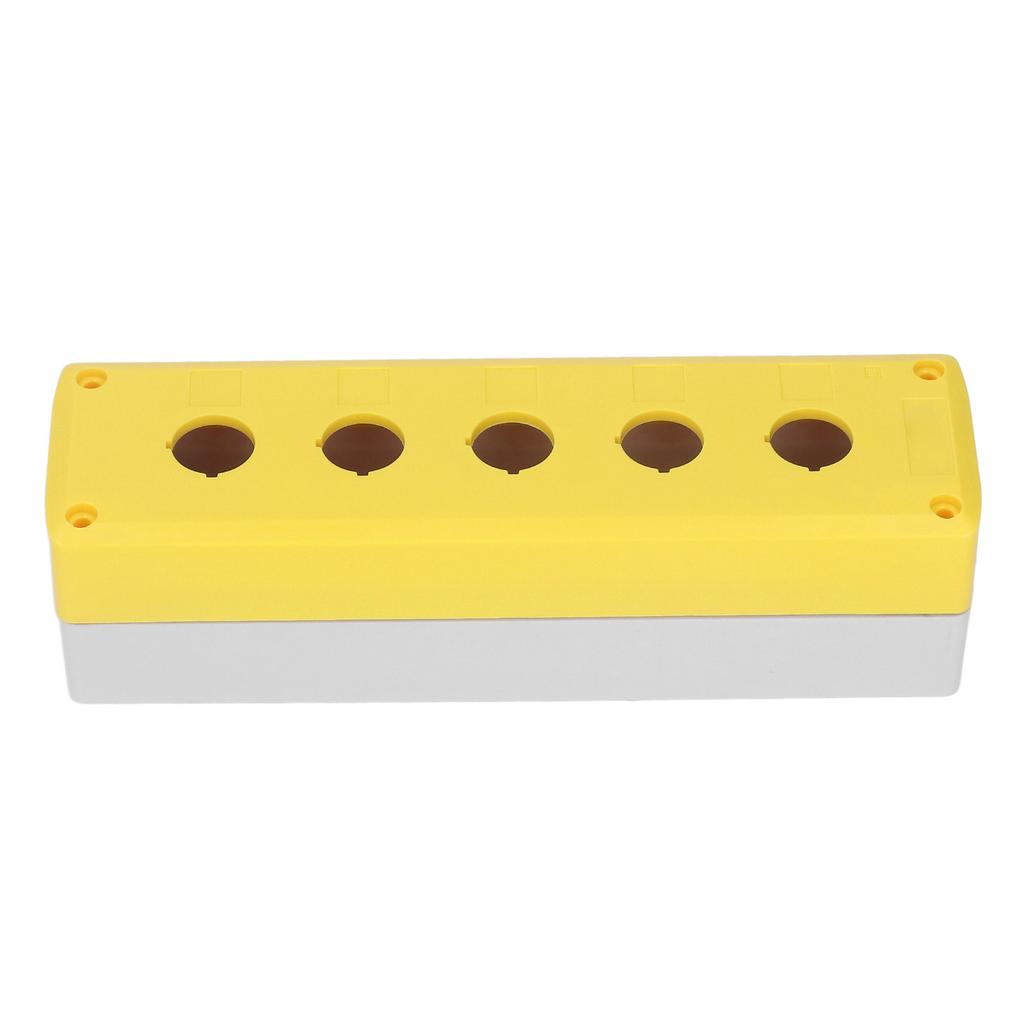 Push Button Box Control Station Case Switch Shell Waterproof Casing 5 Holes for Equipment