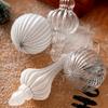 1PC Minimalist Holiday Hanging Ornaments Stylish Tree Hanging Accessories Photo Prop Christmas Balls Atmosphere Photography Orbs