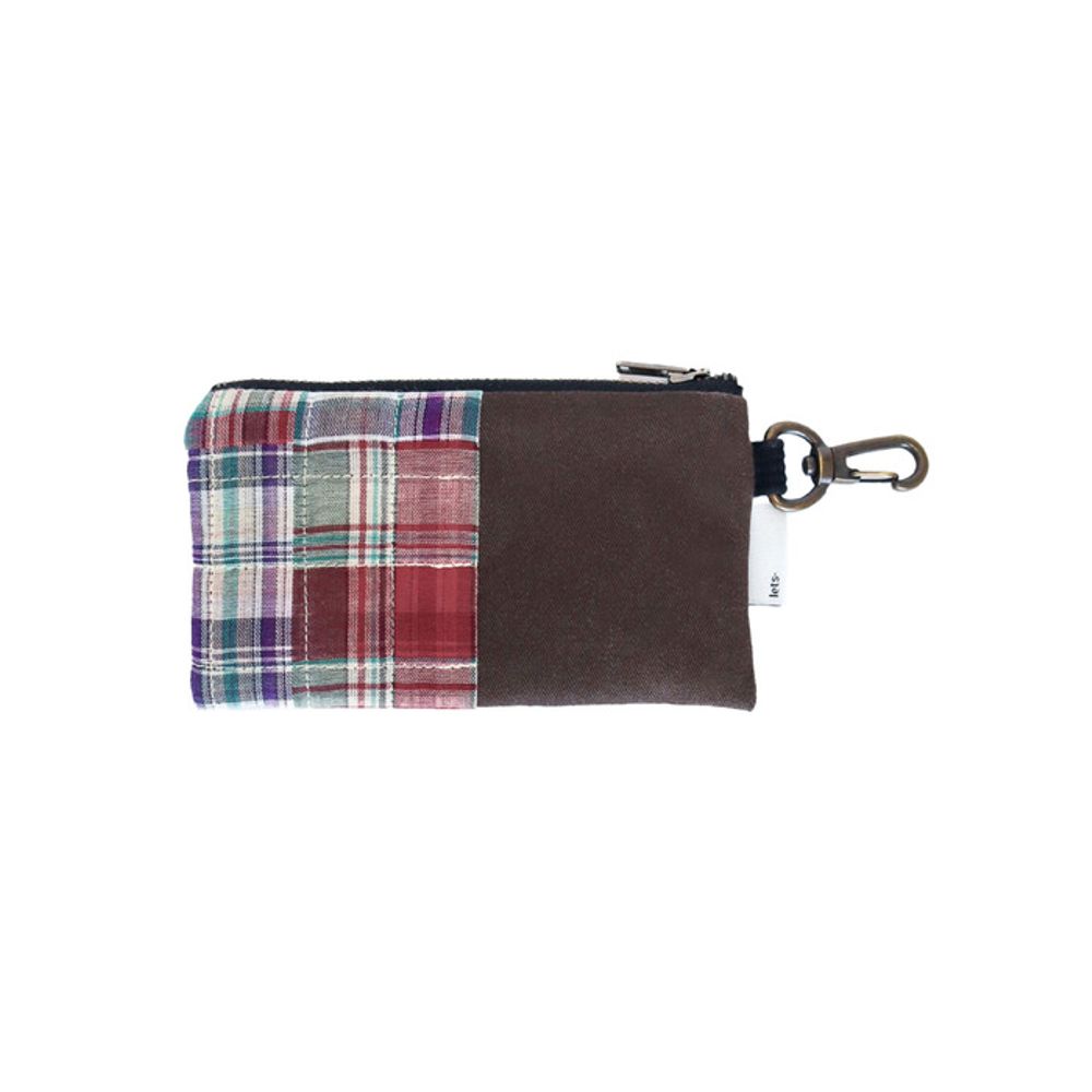 HANKY FIELD ZIP WALLET [Brown]