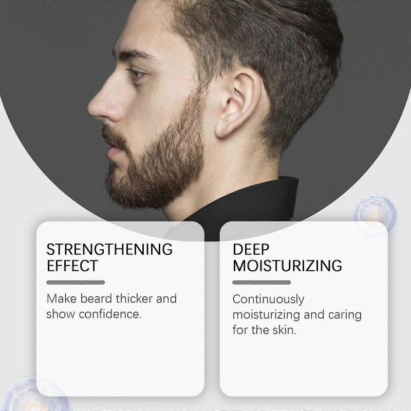 Men's Wooden Beard Care Cream Soft and Styling Nourishes Beard Moisturizing Gentle Smooth Shine