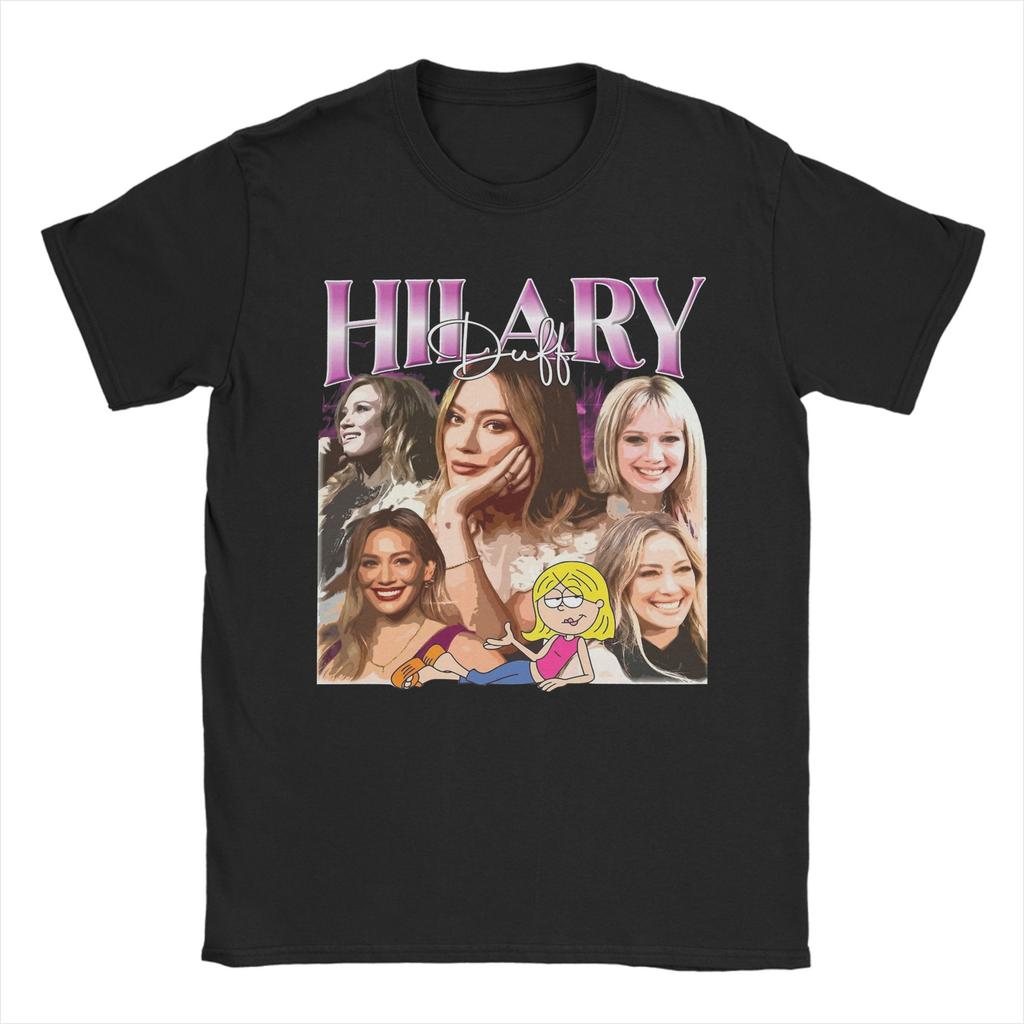 Hilary Duff The Lucky Me Tour 2026 Tee Shirt for Unisex Women Graphic Print T Shirts 100 Cotton Clothing