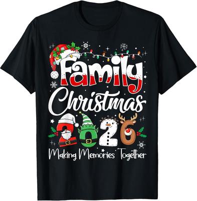 Family Christmas 2026 Matching Outfit Xmas Squad Santa T-Shirt