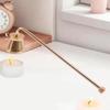 18cm Handle Candle Snuffer Bell-shape Wick Cover Luxury Fire Extinguisher  SPA Hotel