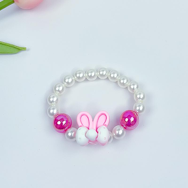 Cartoon Mermaid Pendant Beaded Bracelet for Girls