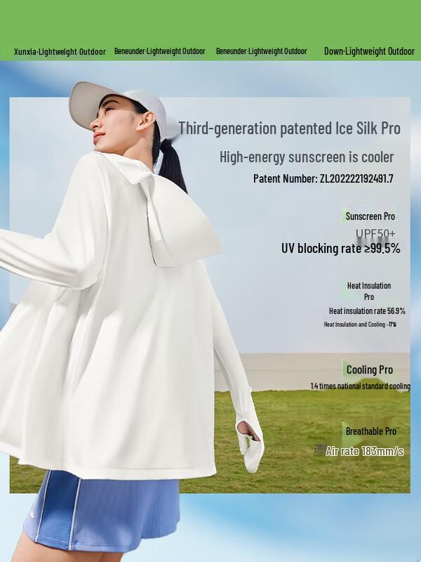 Перчатки Jiaoxia с полной защитой от солнца из ледяного шелка