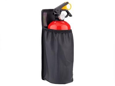 Tasche mit Klettverschluss für einen 1 kg Feuerlöscher, Öko-Leder