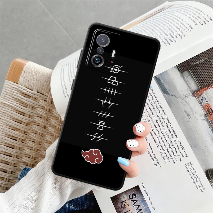 Funda Phone Cover Case for Xiaomi Mi 14 13 Lite 12T Pro 11T 12X 10T 12 15 Pro 11 Anime Narutos Itachi