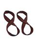 Figure 8 Weightlifting Straps: Non-Slip Wrist Wraps for Deadlifts, Pull-Ups, and Exercise Support