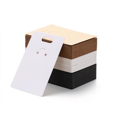50pcs 6x9cm Keychain Earrings Display Cards Keychain Card Hold Cardboard for DIY Keyring Jewelry Display Packaging Wholesale