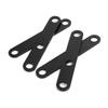 28mm-41mm Fork Black Headlight Mount Bracket Motorcycle Head Lamp Holder Adapter