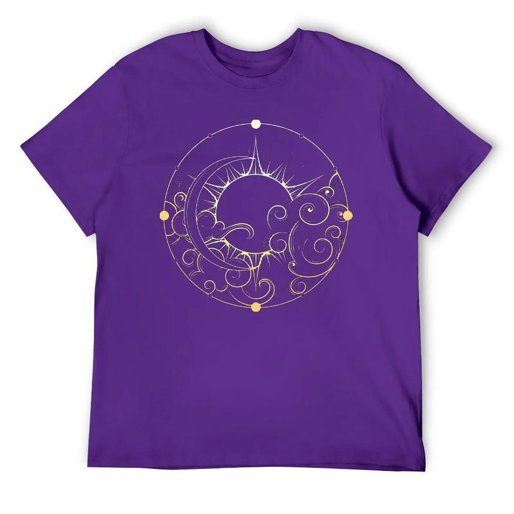 Fresh Sun And Moon For Sale T-shirt  Movement Tees Graphic Cool Humor Graphic Leisure Eur Size