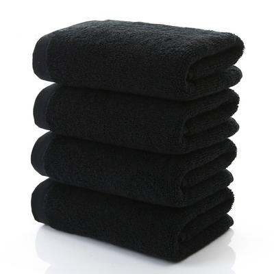 Schwarzes großes Badetuch aus Baumwolle, dicke Duschhandtücher, Heim-Badezimmer, Hotel für Erwachsene, Spa, Strand, Sporthandtücher