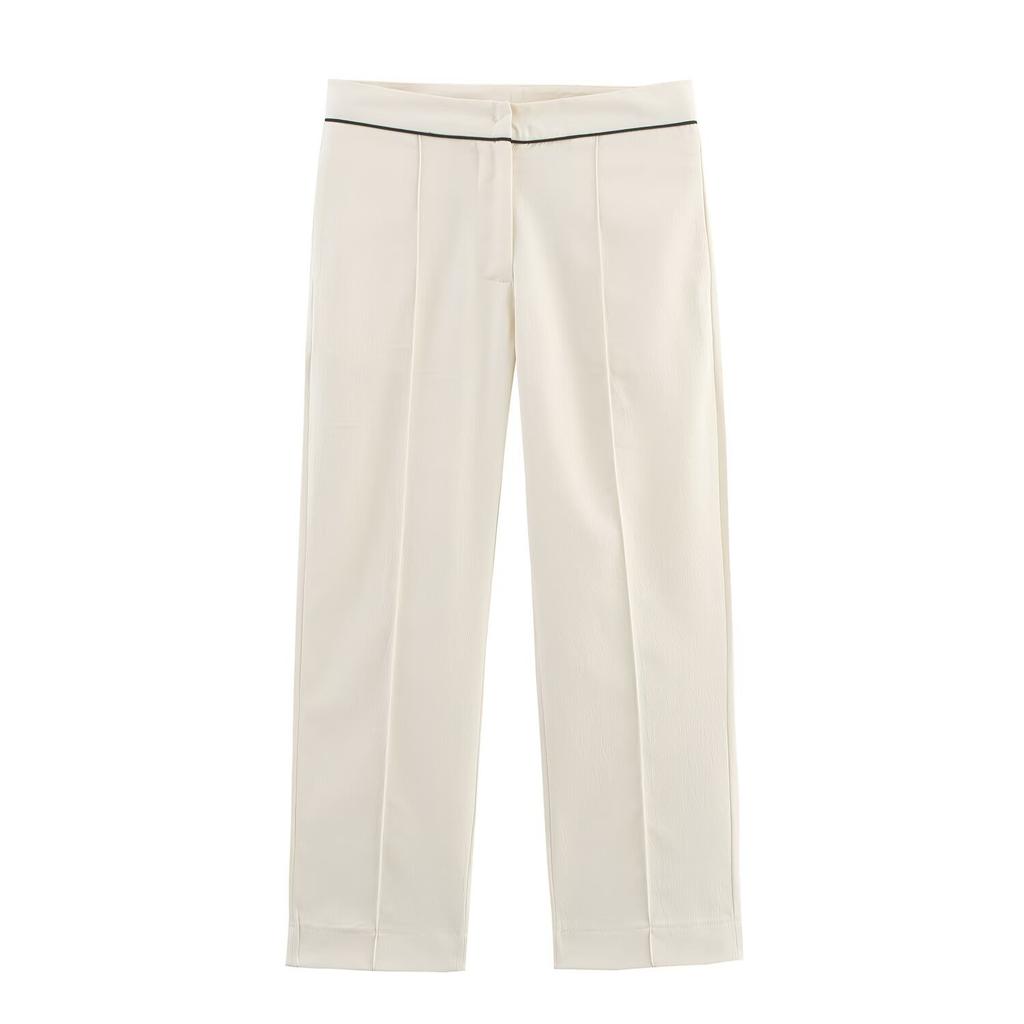 ZAZA Homemade European and American Style, Wholesale Women's Clothing, Fashionable, Versatile, Cross-border Comfortable Personalized Contrasting Color