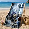 Indianapolis Colts Football Beach Towel, Quick-drying, Easy To Care For, Suitable for Both Fitness and Beach Vacations,Sports Essential