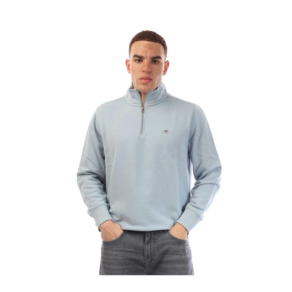 Gant Herren Shield Half Zip Sweatshirt