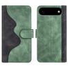 For iPhone 17 Air Wallet Case Leather Phone Cover Splicing Color